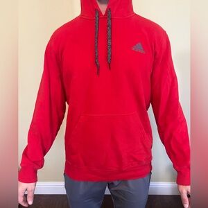 Adidas fleece lined hoodie